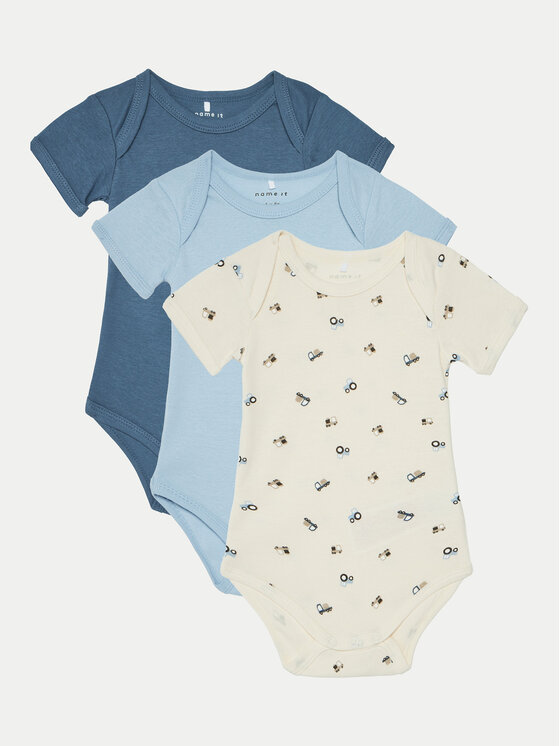 NAME IT NAME IT Komplekti kuulub 3 bodi 13242192 Värviline Regular Fit
