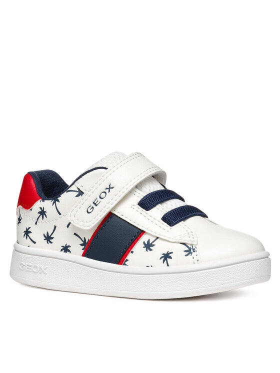 Geox Geox Sneakersy B Eclyper B455LA 000BC C0050 Biały