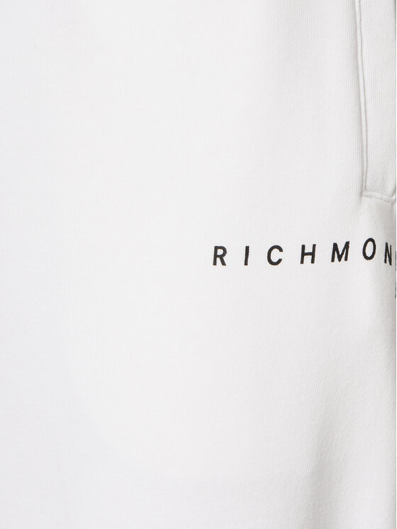 Richmond X Richmond X Spodnie dresowe Santuccio UMP24240PA Biały Regular Fit