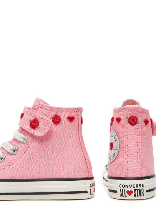 Converse Converse Trampki Chuck Taylor All Star Valentine'S Day Easy On A10714C Różowy
