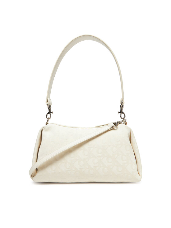 Calvin Klein Jeans Calvin Klein Jeans Táska Ckj Monogram Drop Sm Shoulder Ba LV04K3142G Ekru