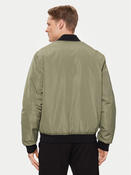 EA7 Emporio Armani EA7 Emporio Armani Bomber stila jaka 8NPB12 PN7LZ 1846 Zaļš Regular Fit