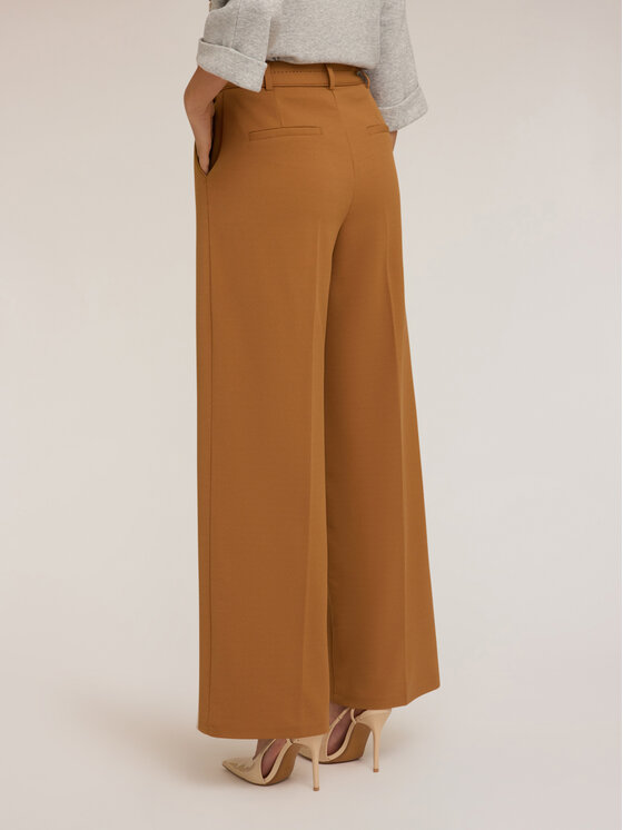 Motivi Motivi Pantaloni di tessuto P092Q004171N012 Marrone Over Fit