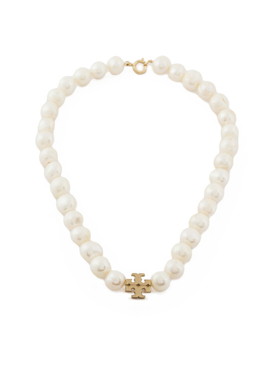 Colier Tory Burch Kira Pearl Necklace 157964 Auriu