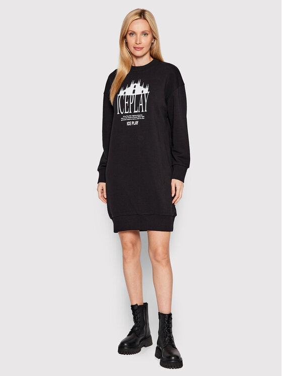 Vestito di maglia 22I U2M0 H101 6323 9000 Nero