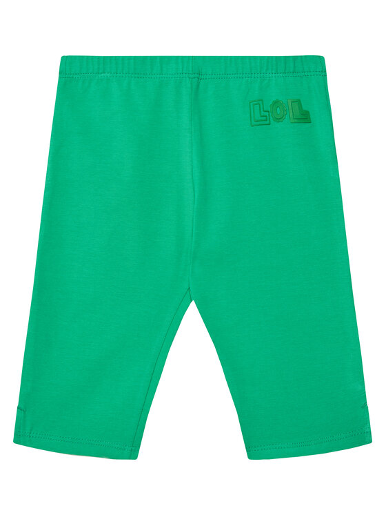 Original Marines Legginsy DFP3176CF Zielony Slim Fit