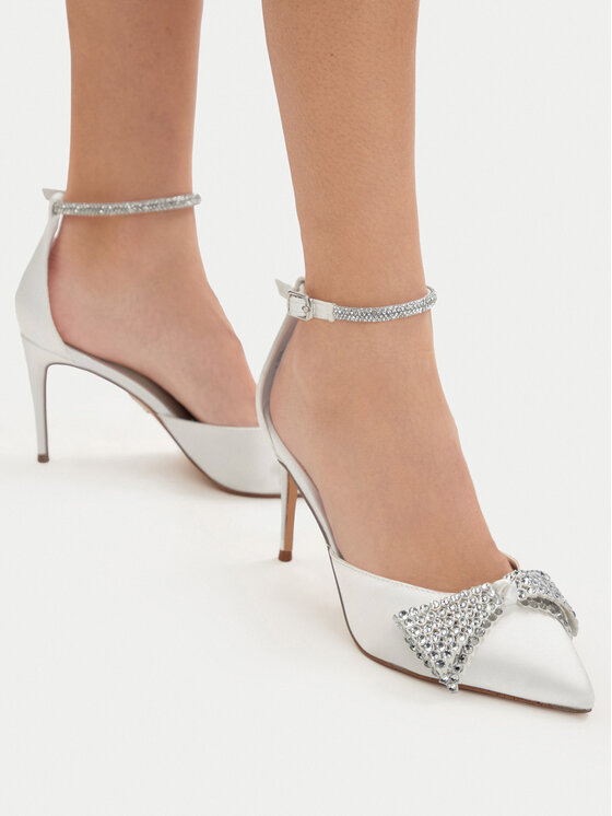 Steve Madden Pantofi cu toc subțire Last Dance 11005297 Alb