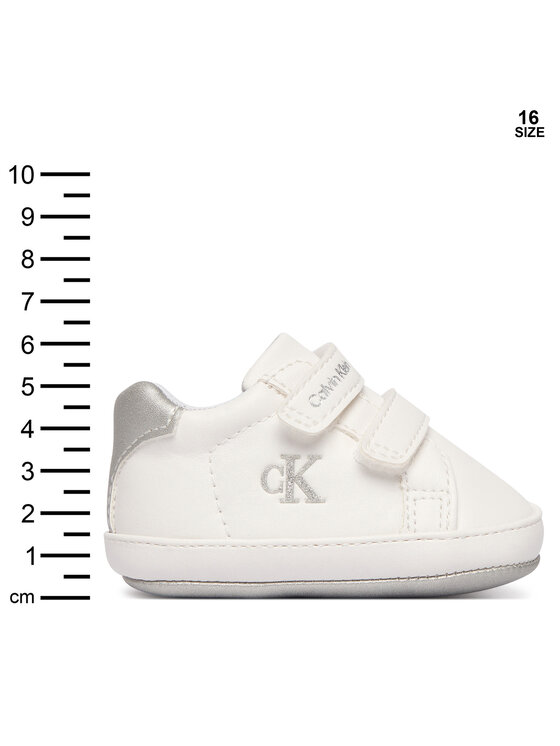 Calvin Klein Calvin Klein Παπουτσάκια μωρού V0A9-83201-1582 Λευκό