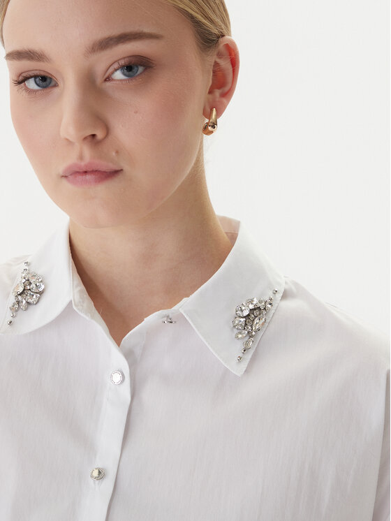 Morgan Morgan Krekls 261-CGRAM Balts Oversize