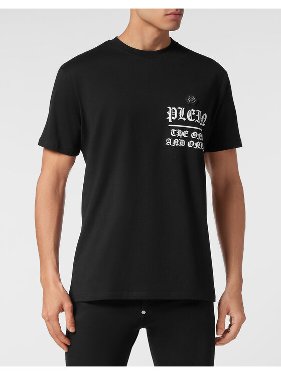 PHILIPP PLEIN PHILIPP PLEIN T-Shirt 14937 Černá Regular Fit