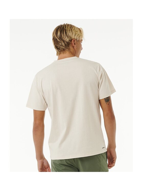Rip Curl Rip Curl T-Shirt Vaporcool Culture Tee Biały Loose Fit