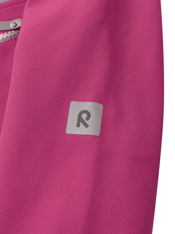 Reima Reima Kurtka softshell Vantti 5100009C Różowy Regular Fit
