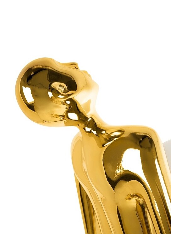MIAhome MIAhome Lampa podłogowa HUMAN GOLD PREMIUM Złoty