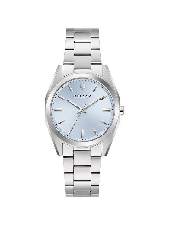 Bulova Bulova Zegarek 96L345 Srebrny