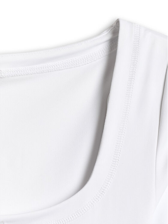 4F 4F T-Shirt EVERYWEAR Biały Slim Fit