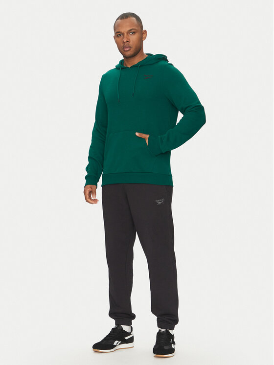 Reebok Reebok Mikina 100217207 Zelená Regular Fit