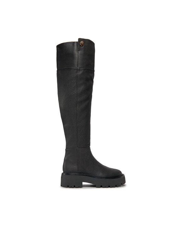 Kurt Geiger Kurt Geiger Kozačky 225-Shoreditch Otk Chunky 655100109 Černá