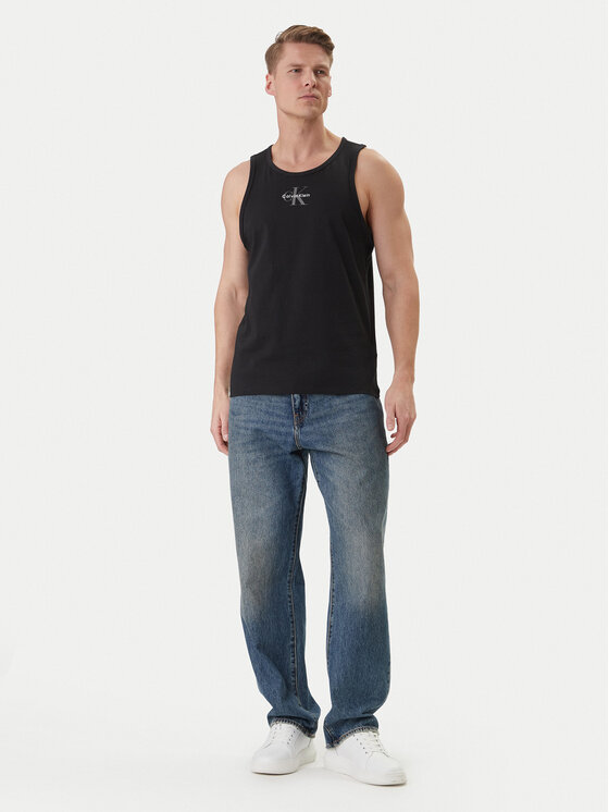 Calvin Klein Jeans Calvin Klein Jeans Trikó LV04RF850G Fekete Classic Fit