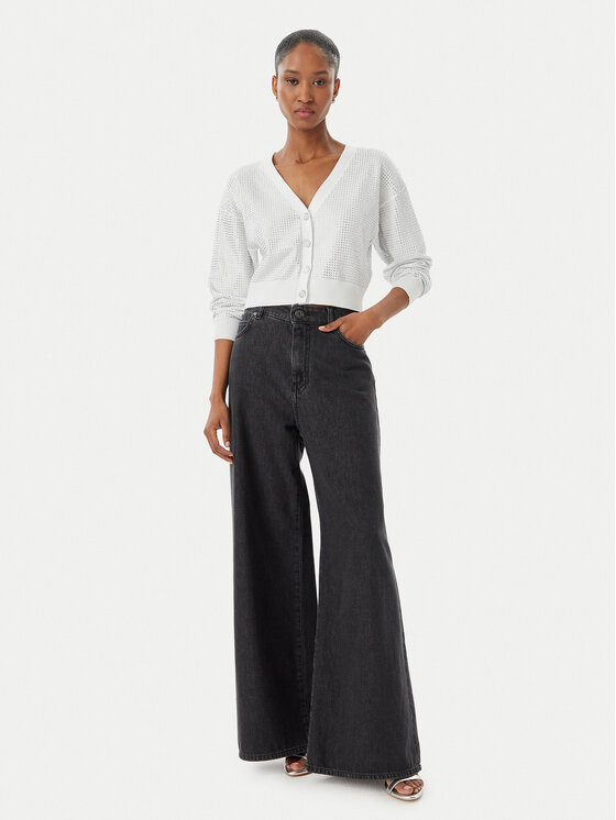 Guess Guess Kardigāns W5GR08 Z3MN2 Balts Regular Fit