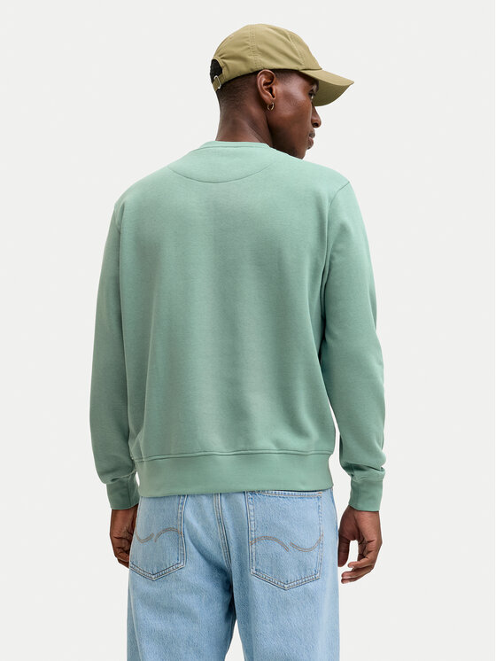 Jack & Jones Jack & Jones Džemperis ar kapuci Soho 12278791 Zaļš Relaxed Fit