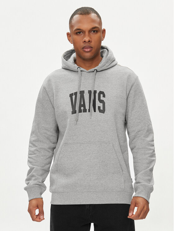 Grey hoodie vans hotsell