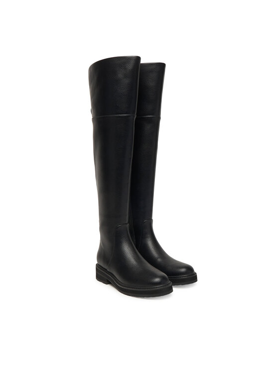 TWINSET TWINSET Zimske čizme 252TGT124 Crna