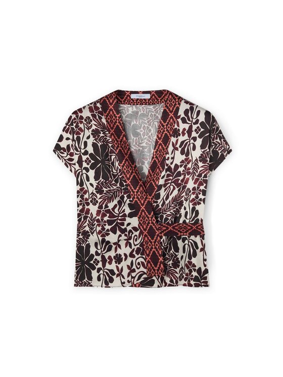 Motivi Motivi Blusa 2004W100762N0V1 Marrone Regular Fit