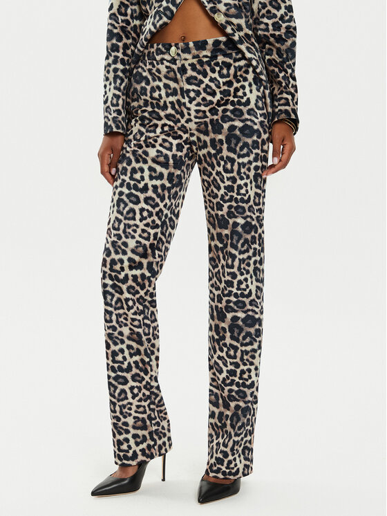 Marciano Guess Marciano Guess Pantaloni di tessuto Pamela 4BGB05 7220A Multicolore Regular Fit