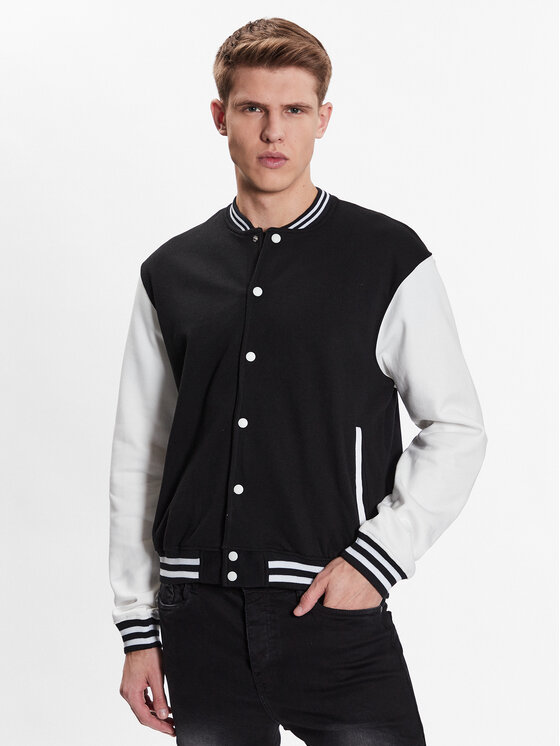 Brave Soul Brave Soul Demisezoninė striukė MJK-SPORT Juoda Regular Fit