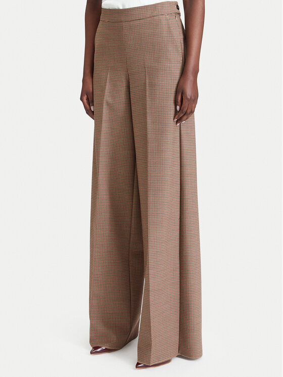 Marella Marella Palazzo püksid Ghinea 2623136052 Helepruun Wide Leg