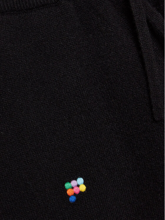 Pangaia Pangaia Sportinės kelnės Recycled Cashmere Juoda Relaxed Fit