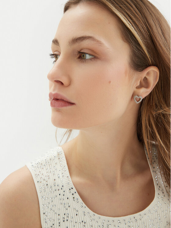 Guess Guess Kõrvarõngad JUBE05 028JW Hõbedane