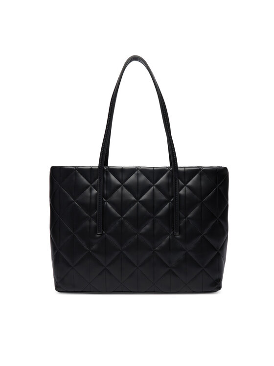 Calvin Klein Calvin Klein Kabelka Quilted Small Tote LV04F3325G Čierna