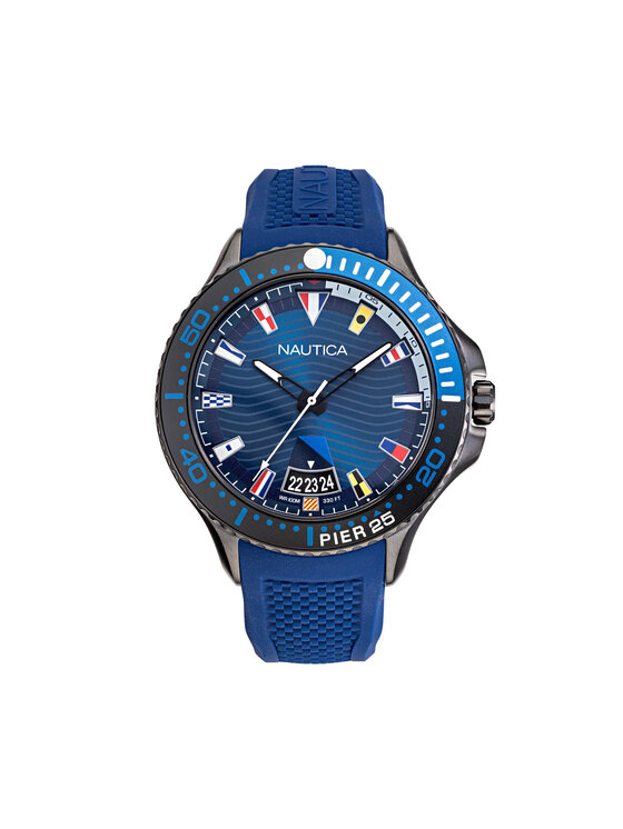Nautica Nautica Uhr Pier 25 NAPP25F08 Dunkelblau