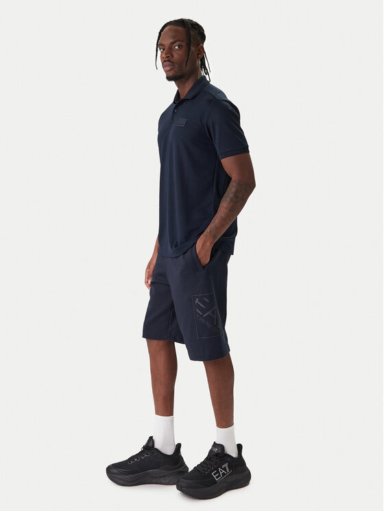 EA7 Emporio Armani EA7 Emporio Armani Sportovní kraťasy 7M001491 AF17787 UB102 Tmavomodrá Regular Fit