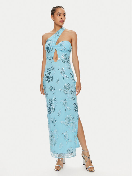ROTATE ROTATE Rochie cocktail Fontina 1125732963 Albastru Slim Fit