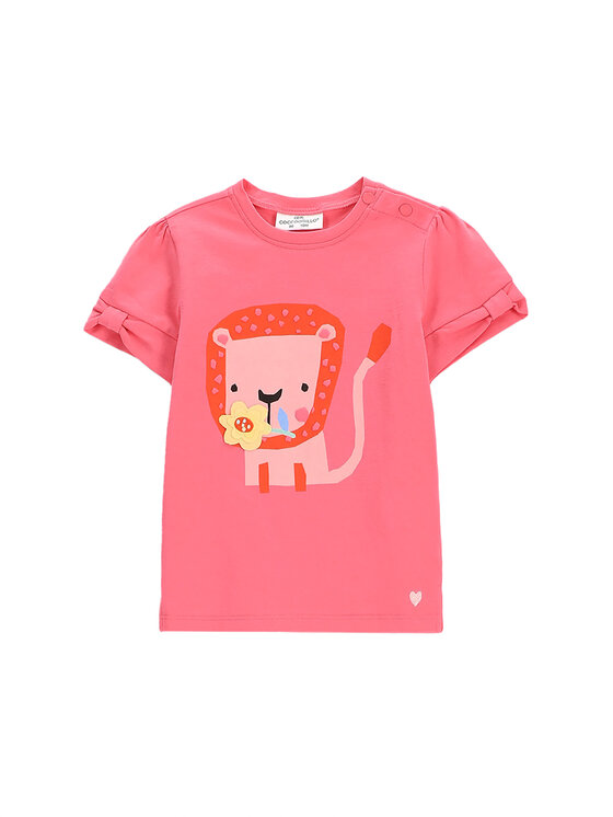 Coccodrillo Coccodrillo T-Shirt WC5143203TGN Růžová Regular Fit