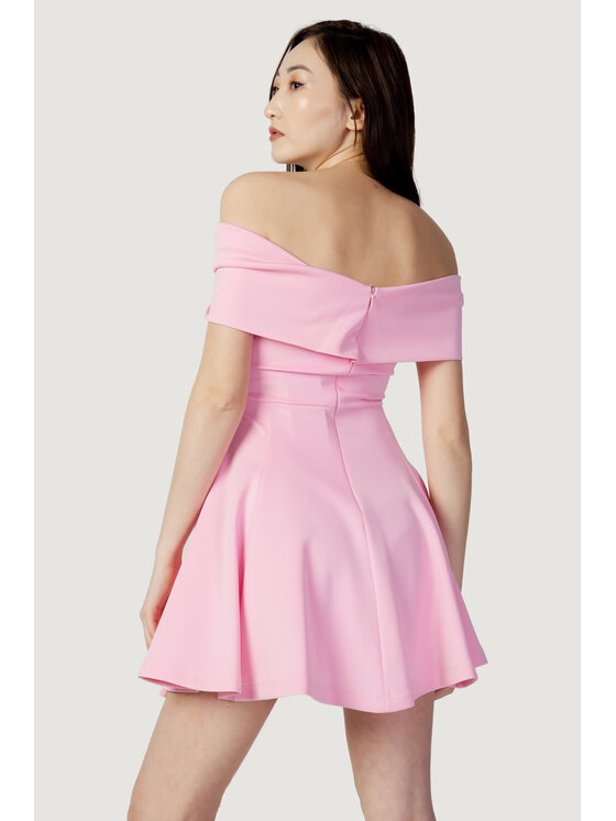 Aniye By Aniye By Abito da cocktail RIBBON DRESS SIENNA Rosa Rib Fit