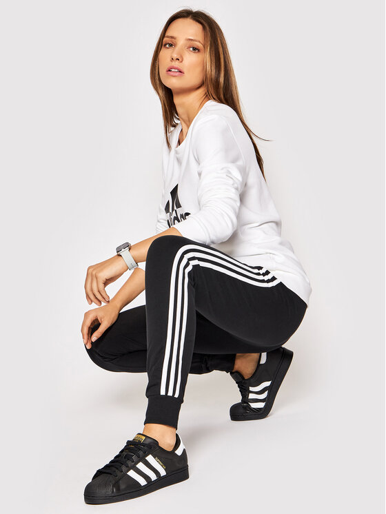 adidas Sportinės kelnės Essentials 3-Stripes DP2377 Juoda Slim Fit •  Modivo.lt