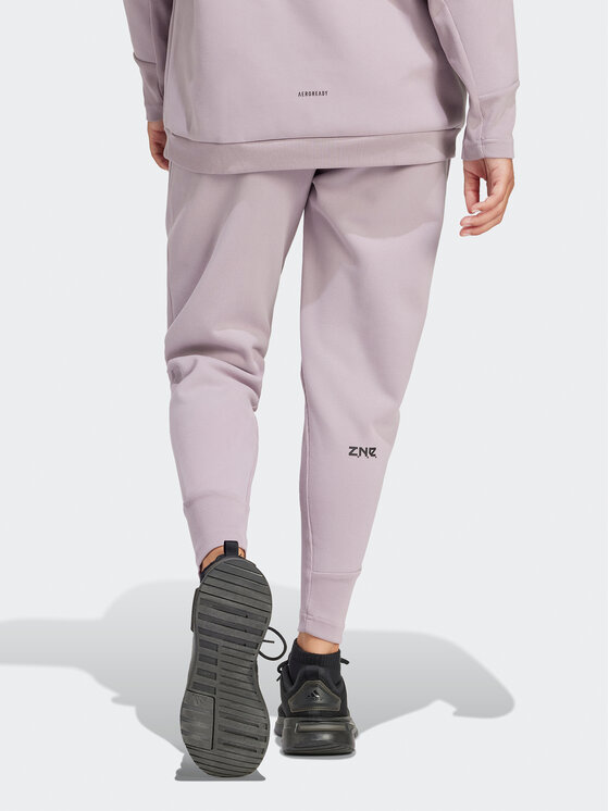adidas adidas Sportinės kelnės Z.N.E. Winterized IS4334 Violetinė Regular Fit