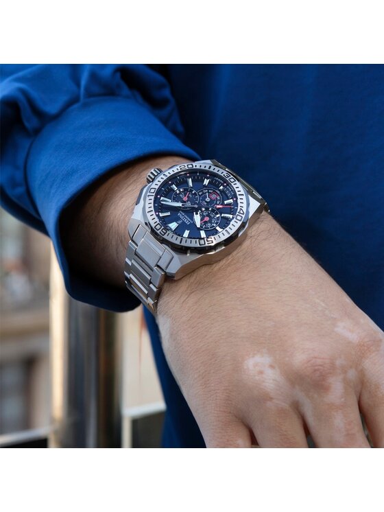 Festina Festina Zegarek F20724-2 Srebrny