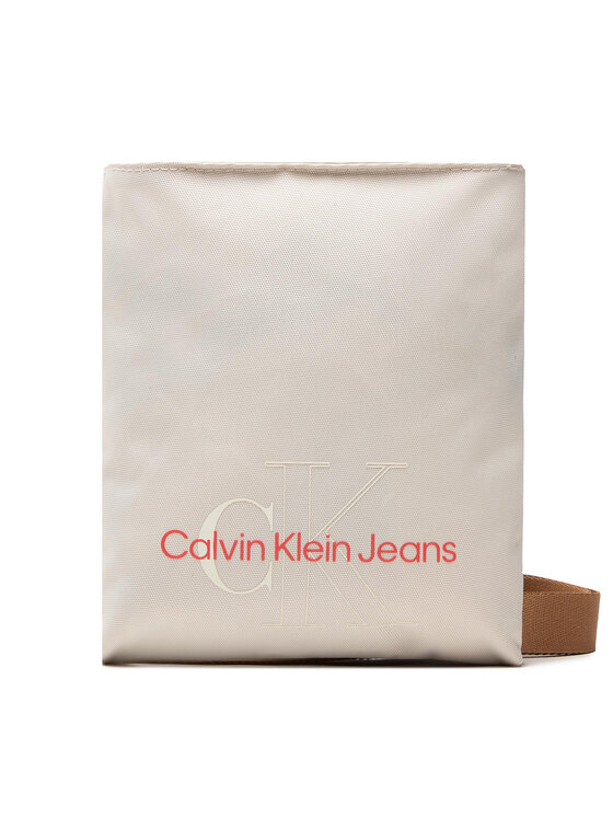 Geantă crossover Calvin Klein Jeans Sport Essentials Flatpack S Tt K50K508887 Bej