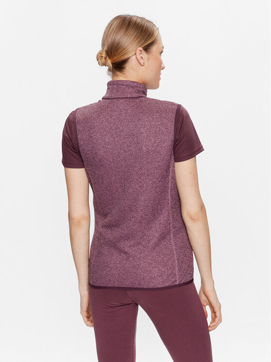 CMP CMP Brezrokavnik 30H5876 Bordo rdeča Regular Fit