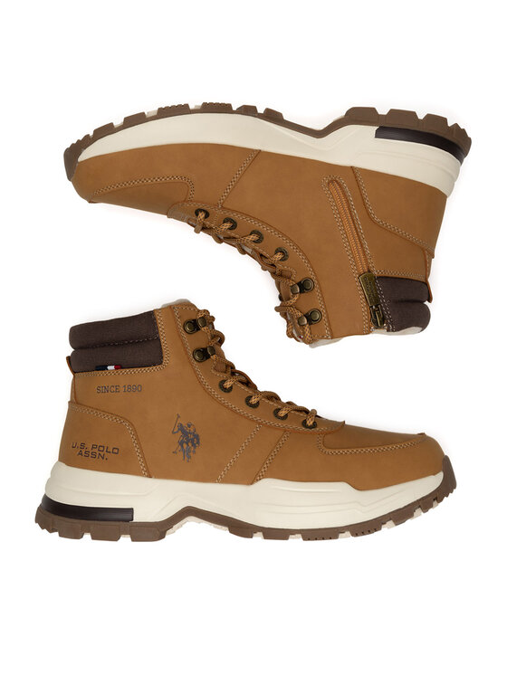 U.S. Polo Assn. U.S. Polo Assn. Gležnjače OSCAR001M/DYT1 Smeđa