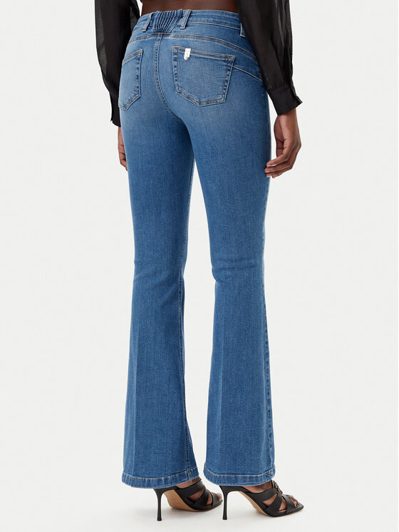 Liu Jo Liu Jo Jeans hlače UA5058 DS015 Modra Flared Leg