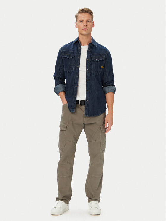 G-Star Raw G-Star Raw Παντελόνι υφασμάτινο Clean D28376-D388 Ανοιχτό πράσινο Regular Fit
