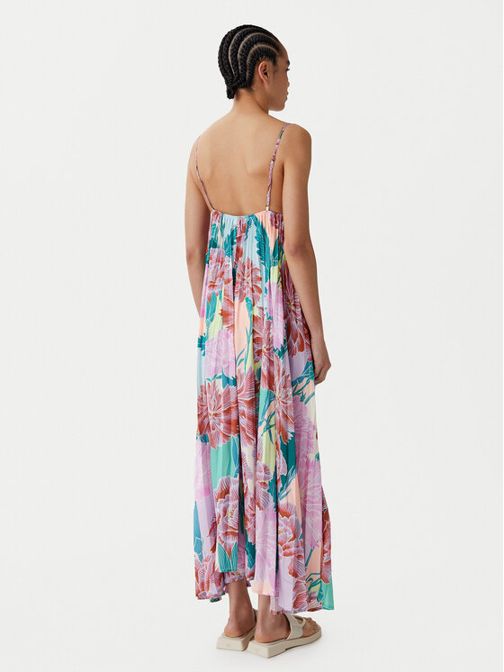 Maaji Maaji Літня сукня Japanese Eden Parrot PT2575CLD001 Кольоровий Regular Fit
