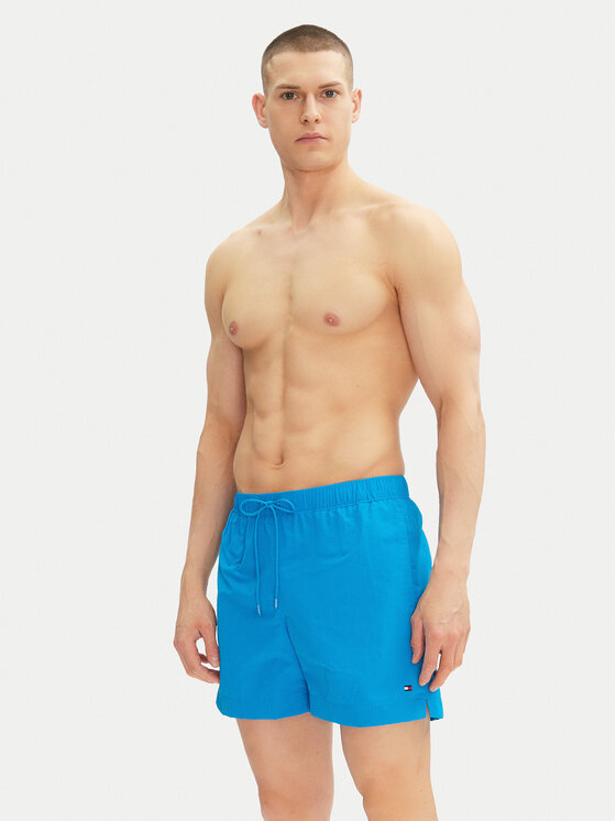Tommy Hilfiger Tommy Hilfiger Szorty kąpielowe UM0UM02793 Niebieski Regular Fit