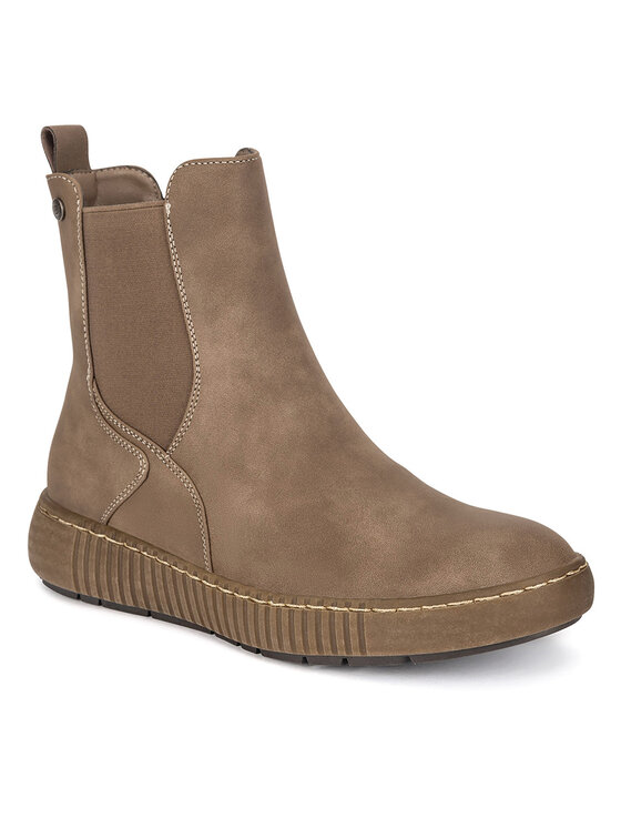 Go Soft Go Soft Klassische Stiefeletten CEO-WS5586-07 Beige