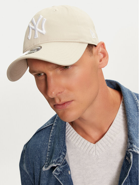 New Era New Era Czapka z daszkiem New Era 9TWENTY League Essentials New York Yankees Cap Beżowy